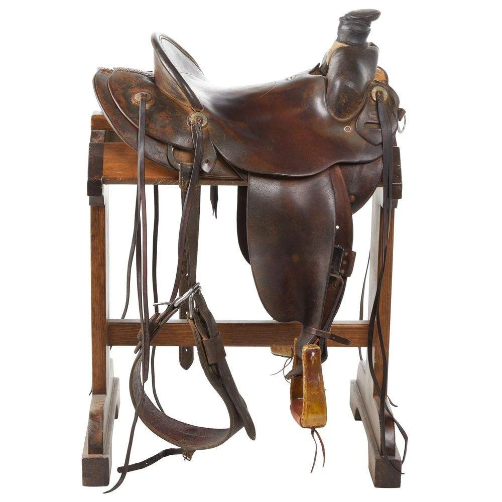 NRS Used 15.5in Big Bend Saddlery Ranch Roper 2 NRS Used 15.5in Big Bend Saddlery Ranch Roper - Image 2