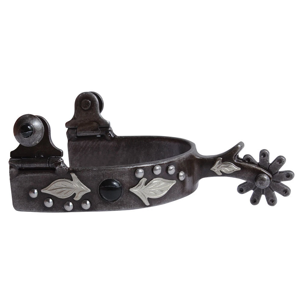 Professionals Choice Youth Black Feather Spur 1 Professionals Choice Youth Black Feather Spur