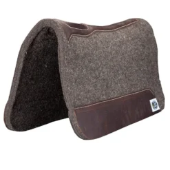Cactus Saddlery 1 In Grey Wool Felt Saddle Pad