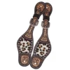Rafter T Ranch Company Leopard Kids Spur Straps