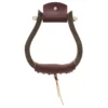 Partrade Trading Corporation Open Range 2 /4in. Dark Wood Bell Stirrups