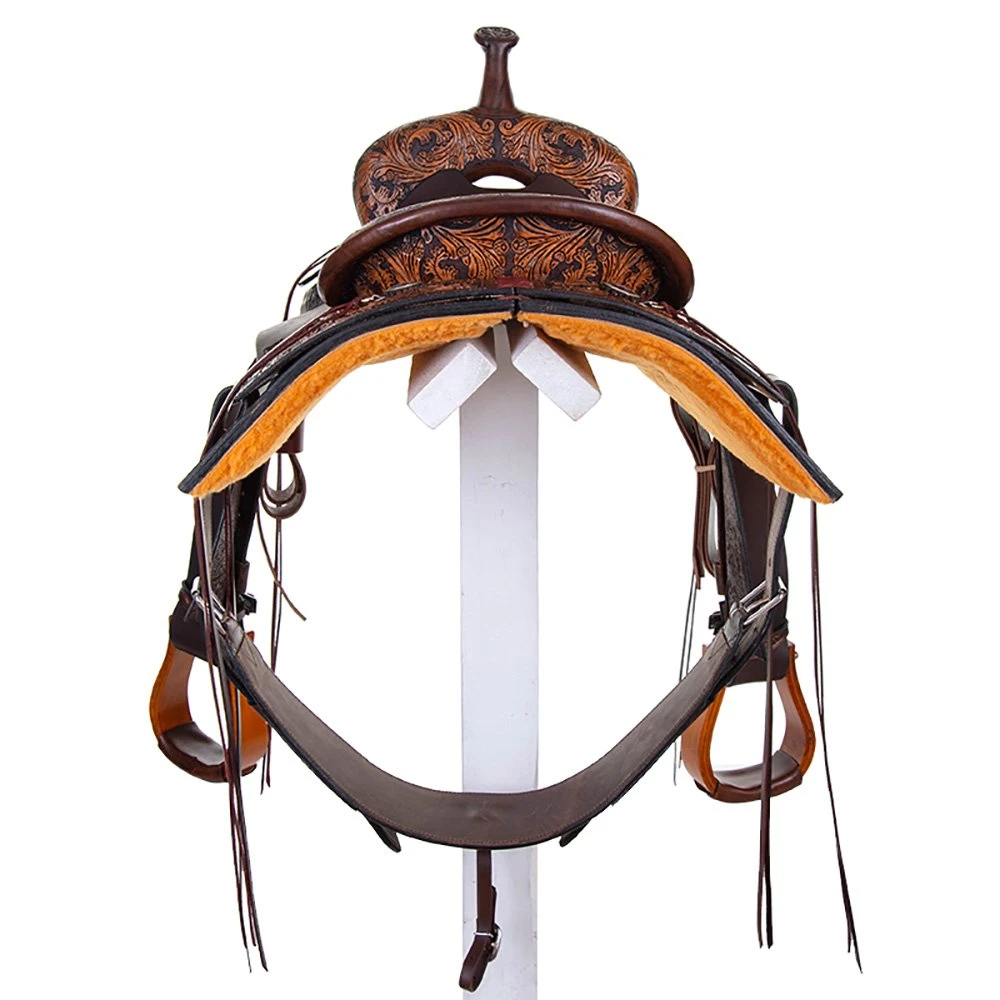 Circle Y Saddlery Circle Y 16in. Cody Crow Versatility Saddle 2 Circle Y Saddlery Circle Y 16in. Cody Crow Versatility Saddle - Image 2