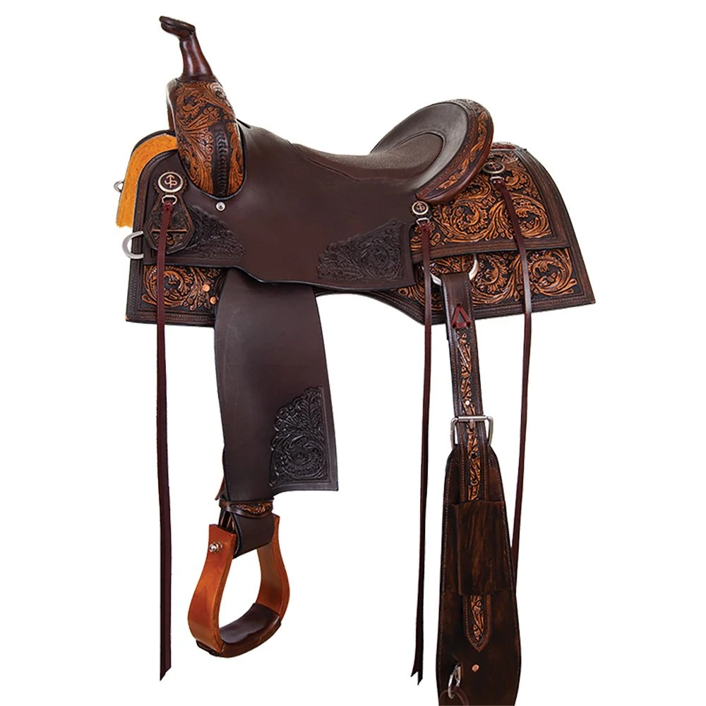 Circle Y Saddlery Circle Y 16in. Cody Crow Versatility Saddle 4 Circle Y Saddlery Circle Y 16in. Cody Crow Versatility Saddle - Image 4