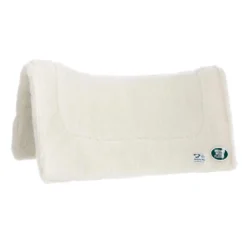 Diamond Wool Pad Company 30x30 Contoured Wool Fleece Liner Pad