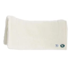 Diamond Wool Pad Company 32x32 Contoured Wool Fleece Liner Pad