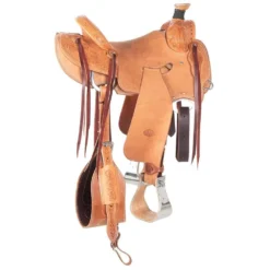 NRS 1/4 Breed Seat Rig Low Moose Ranch Roper -Western Tack Sales Store 1413019 2