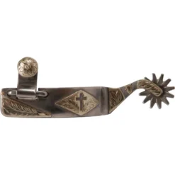Cowpuncher Diamond Cross Spur