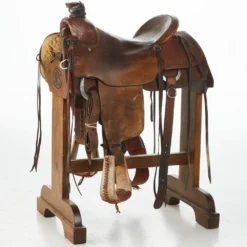 NRS Used 15.5 Cactus Saddlery Ranch Roper