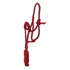 Mustang Pony Flat Braided Noseband Halter W/7ft Lead