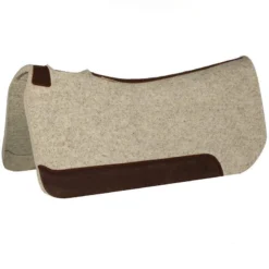 5 Star Equine Products Supplies Inc. 5 The Performer 7/8 Inch Natural Felt Saddle Pad -Western Tack Sales Store 2WN FS 2