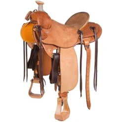 Martin Saddlery Martin Saddlery Rancher 1/2 Breed Waffle Stamped W/ San Carlos W/ Pencil Roll