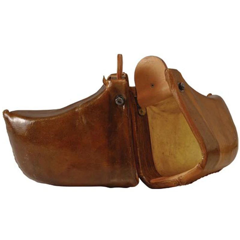 NRS Rawhide Flat Bottom Tapaderos - Child 1 NRS Rawhide Flat Bottom Tapaderos - Child