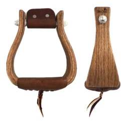 Don Orrell Stirrups 3` Flat Bottom Rancher Stirrup