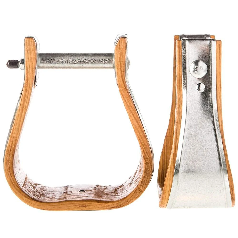 Weaver Leather Wooden Bell Stirrups 1 Weaver Leather Wooden Bell Stirrups