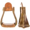 NRS Bell Overshoe Rawhide 4 Inch By 6 Inch Stirrup