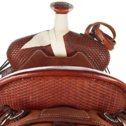 Martin Saddlery Chestnut 1/8 Breed Mini Basket Rancher -Western Tack Sales Store NRS 64 6452 03
