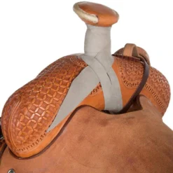 Martin Saddlery Martin Saddlery Rancher 1/2 Breed Waffle Stamped W/ San Carlos W/ Pencil Roll 8 Martin Saddlery Martin Saddlery Rancher 1/2 Breed Waffle Stamped W/ San Carlos W/ Pencil Roll -Western Tack Sales Store NRS 64NWF detail3