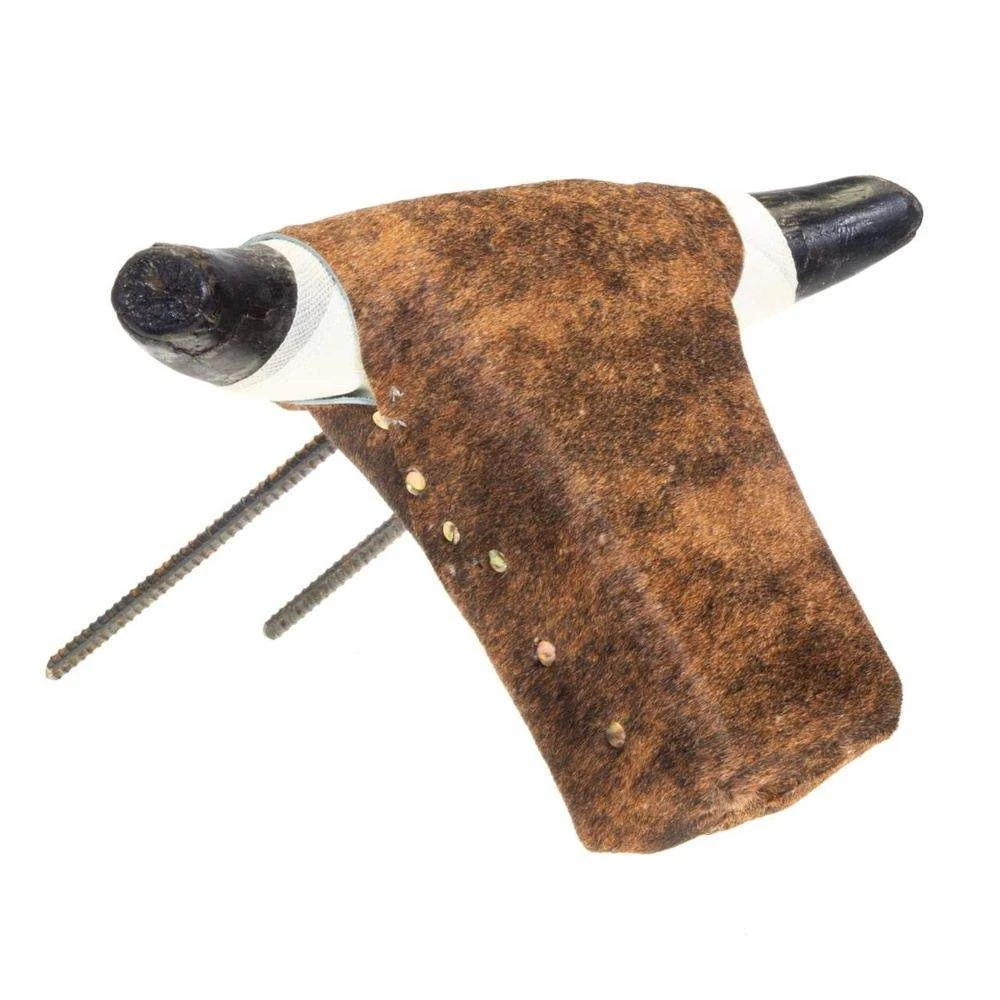 Rank Racks Mini Cowhide Roping Dummy Under 15in. 3 Rank Racks Mini Cowhide Roping Dummy Under 15in. - Image 3