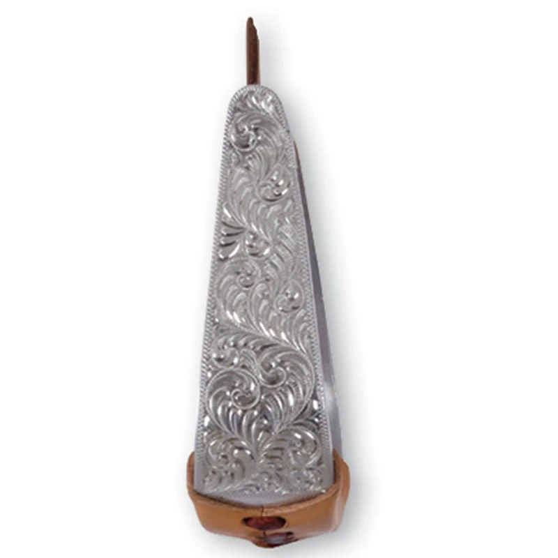 Martin Saddlery Aluminum & Leather Tread 2in Stirrup 2 Martin Saddlery Aluminum & Leather Tread 2in Stirrup - Image 2