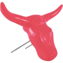 Rattler Ropes Steer Head Roping Dummy -Western Tack Sales Store STEERHD pink